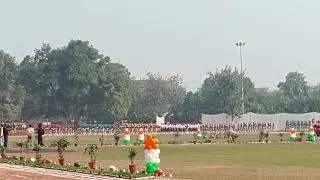 Republic day parade 🇮🇳🚨 up police tranning rae bareli #viral #republicdayparade #police #army 