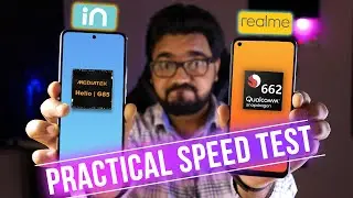 Micromax in Note 1 vs Realme 7i PRACTICAL Speed Test Comparison...🔥🔥