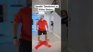 Stealth Takedowns in Video Games be like&hellip;