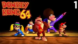 Donkey Kong 64 - 101% Playthrough (Part 1)