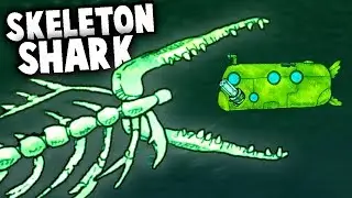GIANT Zombie Shark BOSS BATTLE!  SECRET Underwater City of Atlantis!  (We Need to Go Deeper Gameplay