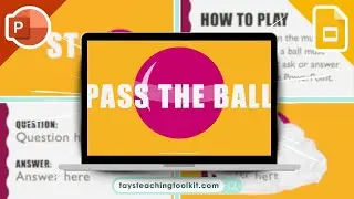 PASS THE BALL | Free PowerPoint & Google Slides Game for ESL, EFL, and Foreign Languages