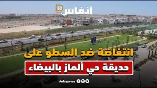 البيضاء: سكان حي ألماز ينتفضون ضد السطو على حديقة