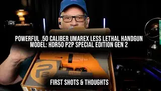 The most powerful production Less Lethal 50 Cal Handgun - UMAREX HDR50 P2P Gen 2 . Review & Thoughts