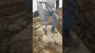 demolicion de roca cuña hidráulica