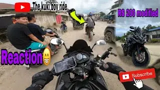 Evening Ride with @The_Kuki_Boy_Rides 🏍️⚡️ #duke390 #rs200modification   😱 part 1