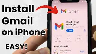 How to Install Gmail App on iPhone