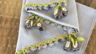 crochet dupatta lace pattern#crochetlacedesign #dupattalace #fashion #trending