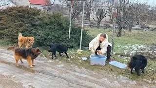 They waited on the cold street&hellip; just to get some food