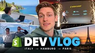 Shopify Developer Vlog &ndash; Speaking in Paris, Shopify&rsquo;s Tradefair Booth & Life lately