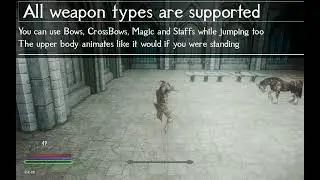 Skyrim: Jumping Attacks