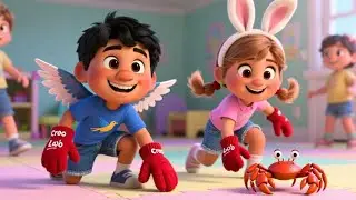 Animal Moves Head to Toes | Animal Action Song for Kids | Nursery Rhymes & Kids Songs