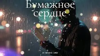 Бумажное сердце | Грустная русская баллада о любви | AI MUSIC LAB