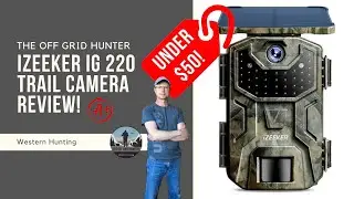 Testing The Best Value Trail Camera On Amazon iZEEKER iG220 TRAIL CAMERA | THE OFF GRID HUNTER