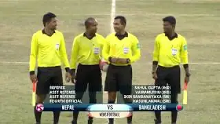 SAG Football | Nepal 1- 0 Bangladesh | Highlights | 13th SAG Games