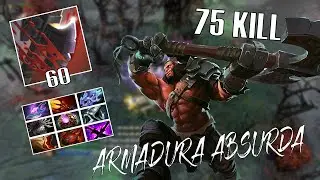 +200 Passive armor Axe 75 Kills - Godadico Dota