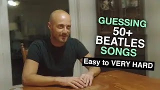 Guessing over 50 Beatles Songs (easy to VERY HARD) - The Jack White Beatles Challenge!