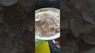 Egg shell powder in 30 seconds #shorts