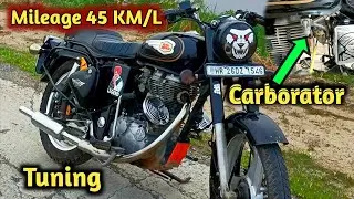 Ghar Pr Kaise Kare Bullet Carborator Tuning || Mileage INCREASE Ghar par Kaise Kare|| AnkitHrRider
