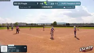 FURY Fastpitch 2013 vs Smash It Sports 12U Pragle (2025.09.14)