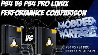 PS4 VS PS4 Pro Linux Performance Comparison