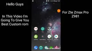 Best Custom ROM For Zte Zmax Pro Z981. Android 7.1 ROM.
