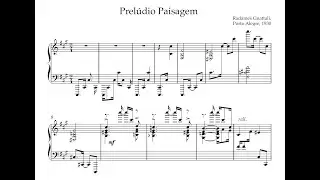 Radamés Gnattali - Prelúdio Paisagem (Luís Rabello, piano)