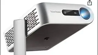 Viewsonic M1 Portable Projector Unboxing and test
