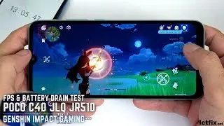 Poco C40 Genshin Impact Gaming test | JLQ JR510, 4GB RAM