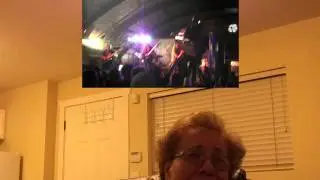 My Vov&oacute; (Portuguese Grandma) reacts to hyperthrash