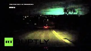 What The? Dashcam captures strange lights over night sky in Russia