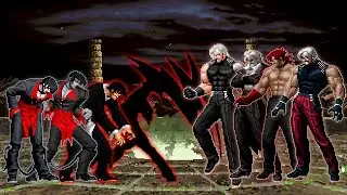 Dark Iori Team Vs Dark Rugal Team