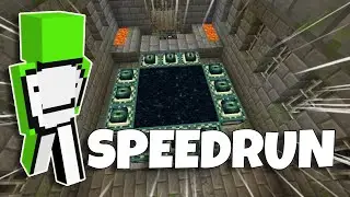 Minecraft Speed Run, BUT... the video ends when we die