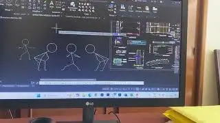 ¿Que estará haciendo el practicante? #AutoCAD