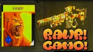 NEW RAWR CAMO ON THE KBS LONGBOW BIG BROTHER EPIC VARIANT SNIPER (CALL OF DUTY INFINITE WARFARE)