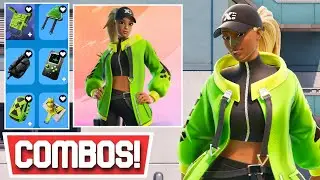 *NEW* BEST FIELD AGENT KYRA SKIN COMBOS! | Fortnite