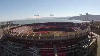 Drone View ~ Candlestick Park ~ 2014 The End