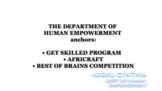 DEPARTMENT OF HUMAN EMPOWERMENT (DOHE)