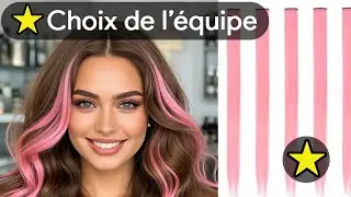 🏆 TOP 3 MEILLEUR EXTENSION DE CHEVEUX ROSE 2025