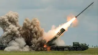 Latest Version &ldquo;Sarma&rdquo;, Russia's advanced 300mm MLRS Multiple Launch Rocket System.