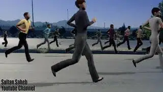 Huh People running in KABUL Streets