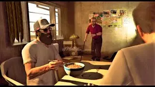 Trevor's Reaction after eating Human Stew!! GTA V