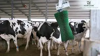 The range of Electric cow brushes by Agricow