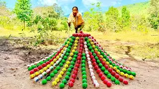 ❇️Survival Skills SMART Ideas and USEFUL in Forest With Single Mom  Jungle Life#outdoors #skills 