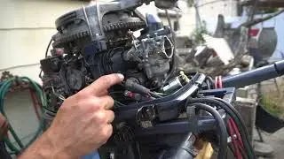 1990 30hp Yamaha Mariner CV30 Start Switch, Kill Switch and more!
