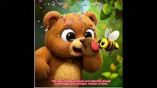 The Bear and the Bee | English Fairy Tales| Storytime Fairy |@BedtimeEnglishStoriesYoutobe