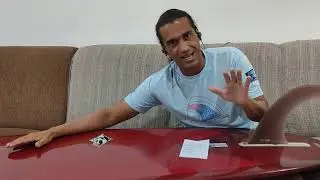 FEEDBACK - Quilha Pé No Bico da Center Fins, tamanho 10.5