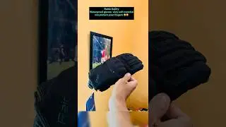 Raida AqDry waterproof gloves🥺||#viral #gloves #unboxing #stylish  #youtubeshorts #ytshorts