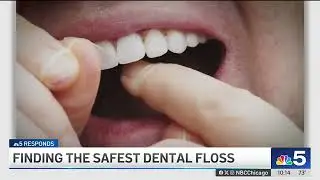 Dangerous chemicals found in dental floss