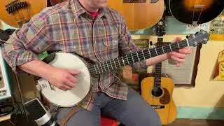 1880s SS Stewart openback 5-string banjo w/Nylgut
